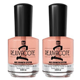 Duri Rejuvacote 2 bottle front view for easy base coat use.