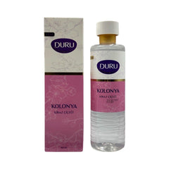 Duru Cherry Blossom Cologne bottle highlights refreshing floral scent for daily wear.