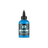 Dynamic Color Co Proton Stencil Primer Gel in blue bottle enhances stencil visibility and adhesion.