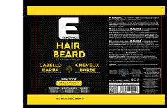 Dab and massage oil into beard for smooth grooming with E Elegance