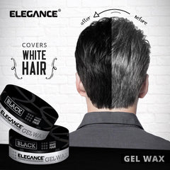 E Elegance Hair Gel Wax pleasant scent and smooth application
