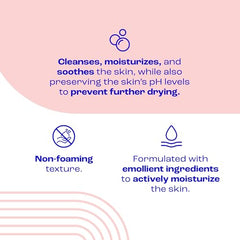 E45 Shower Wash Cream applied to forearm for hydrating cleansing in the shower.