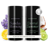 Each & Every lavender-lemon deodorant bottle showcases a refreshing natural scent for daily use.
