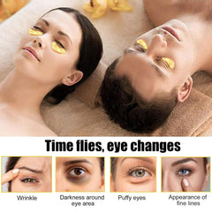 Eakroo Eye Mask being applied under the eye for brighter appearance