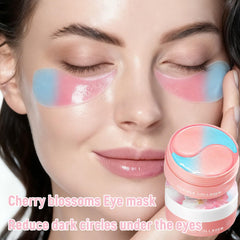 Eakroo eye patches gel texture close-up shows soothing cooling sensation.