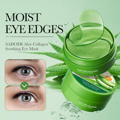 Eakroo under-eye patches with spoon in pack for easy use.