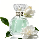 Eamecl Gardenia EDP bottle on dresser for everyday freshness