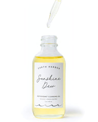 Earth Harbor Sunshine Dew cleansing oil pump-dispense shot for easy application