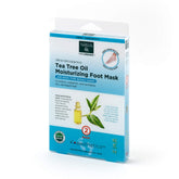 Earth Therapeutics Tea Tree Oil Foot Mask pack overview for nourishment