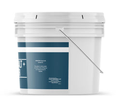 Earthborn Elements Lavender Epsom Salt in bath scene suggesting a soothing soak
