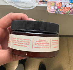 Earthley Wellness Sun Soothe family-friendly jar for babies, kids, and adults.