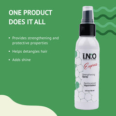 Earthly Body Inside Out detangling action shows knot-free styling