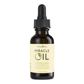 Earthly Body Miracle Oil bottle highlighting natural hydration for everyday skin care.