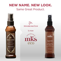 Application hand applying Earthly Body MKS Eco Kahm for even coverage
