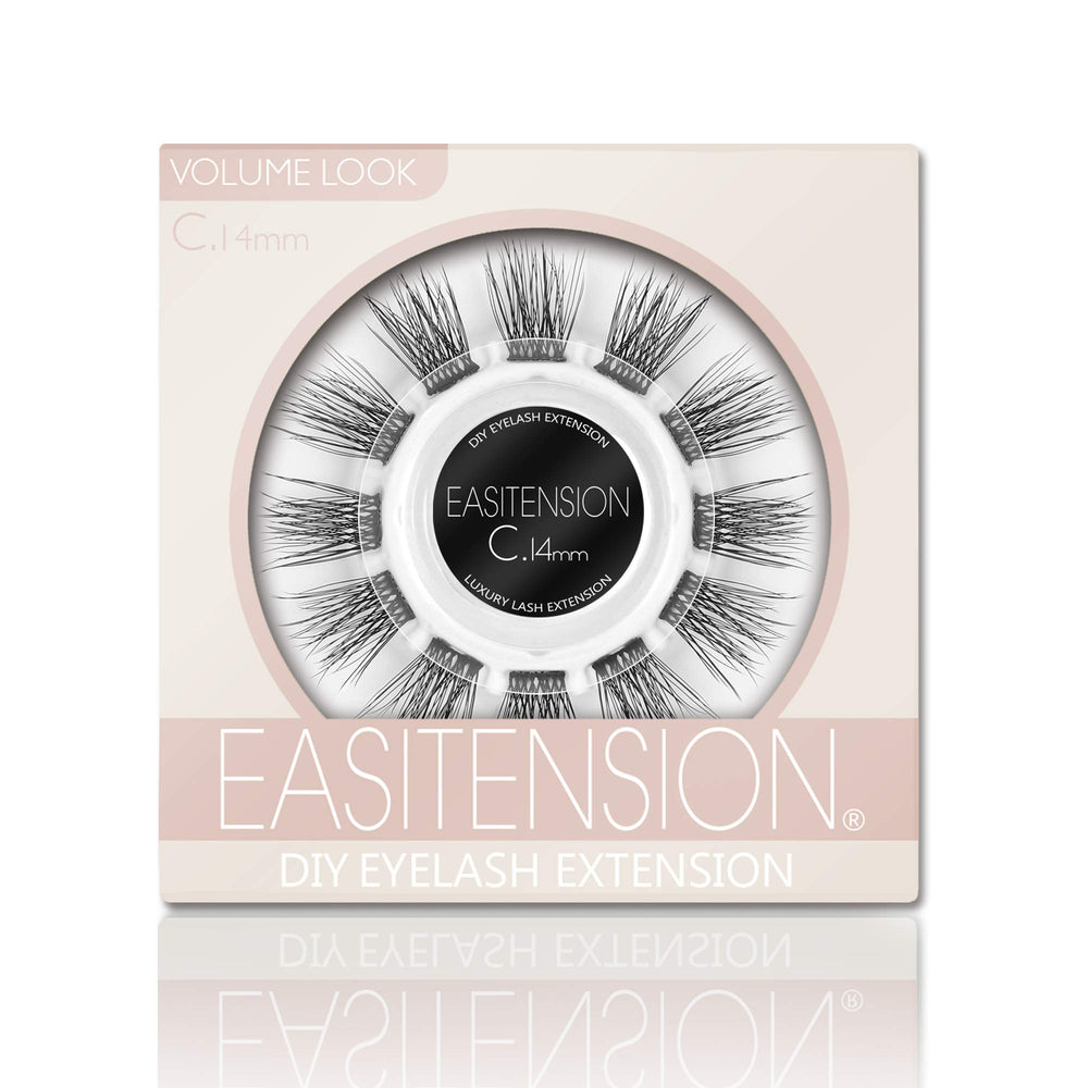 EASITENSION DIY lash clusters for customizable 3D volume.