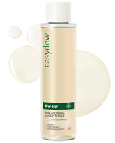 EASYDEW DW-EGF Peptide M bottle closeup highlights hydrating formula for sensitive skin