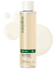 EASYDEW DW-EGF Peptide M bottle closeup highlights hydrating formula for sensitive skin