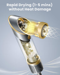 Easywave 110000rpm motor close-up highlighting powerful airflow.