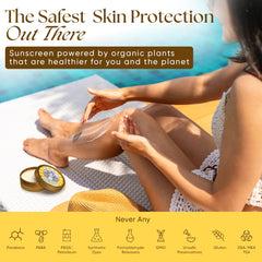 Eat My Face travel size 4oz sunscreen is ideal for daily carry.