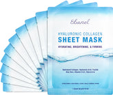 Ebanel collagen mask with hyaluronic acid for instant hydration and glow