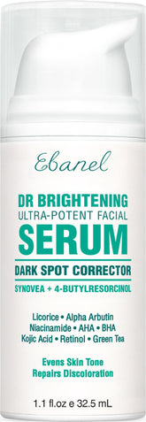 Ebanel Dark Spot Remover bottle for face shows targeted brightening for an even tone