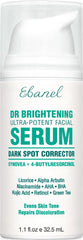 Ebanel Dark Spot Remover bottle for face shows targeted brightening for an even tone