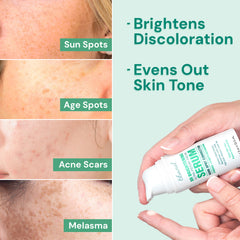 Pump-dispense shot of Ebanel Dark Spot Remover for easy daily use