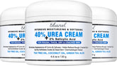 Ebanel Urea 40% Foot Cream bottle provides deep moisture and barrier support.