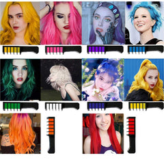 EBANKU hair chalk for kids provides safe, temporary color for cosplay.