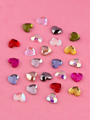 EBANKU K9 glass flat-back rhinestones with glossy shine.