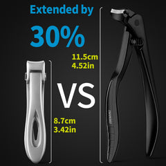 EBEWANLI premium stainless steel blades deliver clean, smooth cuts for nails and toenails