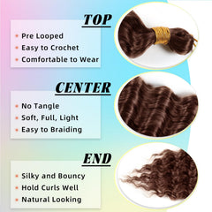 EBORAY close-up shows silky texture with low tangling.