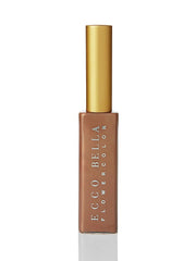 Ecco Bella Natural Lip Gloss in application showing smooth, non-sticky shine.