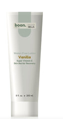Ecco Bella Vanilla Body Lotion pump for easy, long-lasting hydration