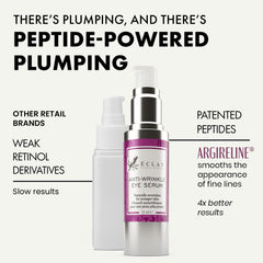 Applying Eclat Skincare Eye Serum under-eye for smoother look