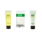 ECO amenities 2-in-1 shampoo and conditioner travel bottle for guest rooms