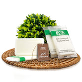 ECO amenities bar soap pack provides 200 hotel-friendly, travel-sized bars for guest rooms.