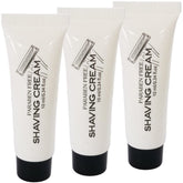 Eco Amenities bulk shaving cream 10ml tubes pack enhances guest grooming in hotels