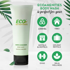 Green Tea scented ECO Amenities body wash for a refreshing guest experience