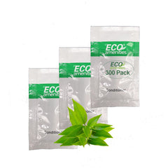 ECO amenities hair conditioner travel sachet with green tea scent for hotel guests