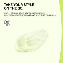 Eco Style Olive Oil Gel in a gym bag for convenient on-the-go touch-ups.