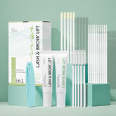 ECOFAN Lash Lift Kit bottle for perm solution delivering salon grade results at home