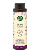ecoLove Purple Collection shampoo bottle front showing color-safe natural formula.