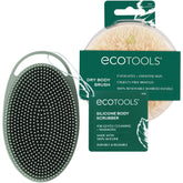 EcoTools dry body brush with bamboo handle supporting skin tone and circulation