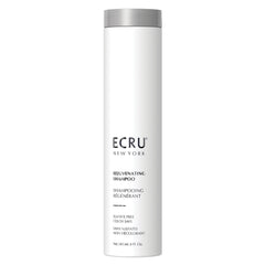 ECRU New York Rejuvenating Shampoo bottle pour for easy, hydrating application