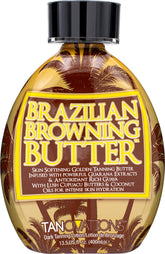 ED HARDY Brazilian Browning Butter pour bottle with rich texture for deep hydration