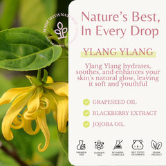 EDENIKA BOTANICALS Jojoba oil blend image suggests gentle softness and moisture retention