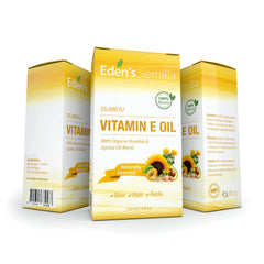 Edens Semilla Vitamin E Oil with rosehip and jojoba blend for nourishing skin
