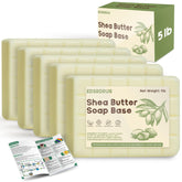 EDSRDRUS 5lb glycerin soap base in bars for scenting and bulk gifts.