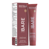 EEZYSUN BARE tinted sunscreen jar closeup with SPF 50 protection and hydrated glow